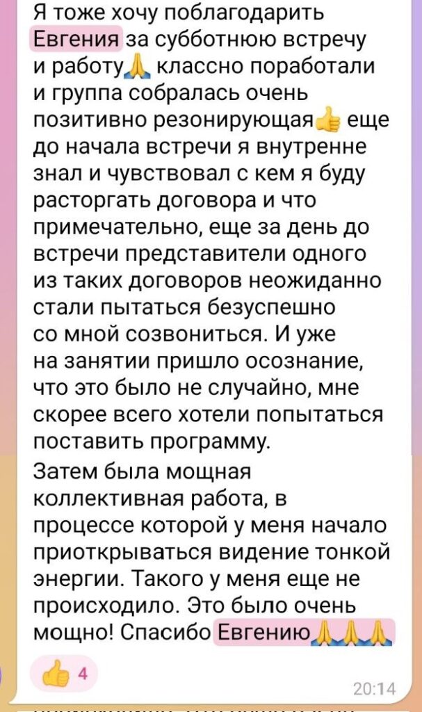 Раскрытие тонкого видения с Евгением Портенко